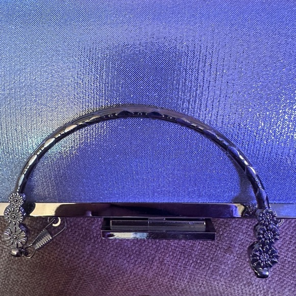 Evening Purse Rhinestones Galore and Dangling - Picture 10 of 16